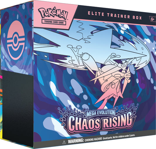 Pokemon : Mega Evolutions ME4 - Chaos Rising Elite Trainer Box   PRE-ORDER