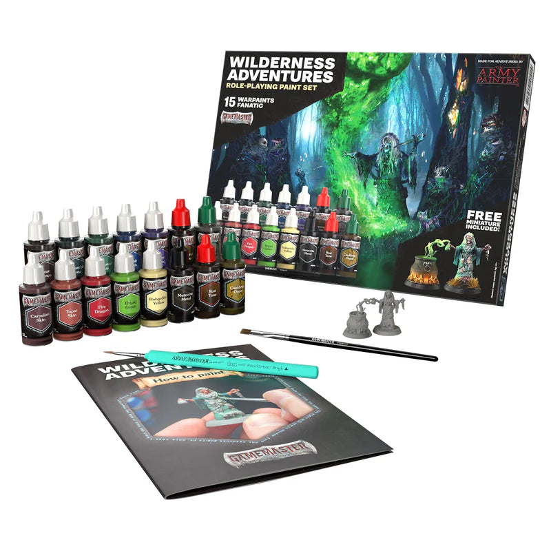 The Army Painter: GameMaster - Wilderness Adventurers Paint Set  PRE-ORDER