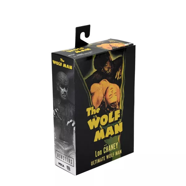 Universal Monsters - 7" Scale Action Figure - Ultimate Wolf Man (B&W)