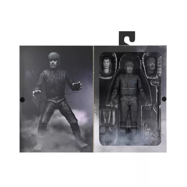 Universal Monsters - 7" Scale Action Figure - Ultimate Wolf Man (B&W)