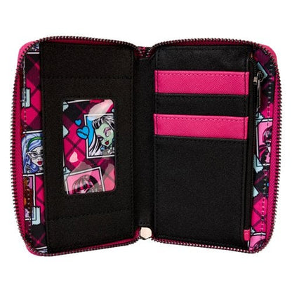 Monster High Crest Zip-Around Wallet PRE-ORDER