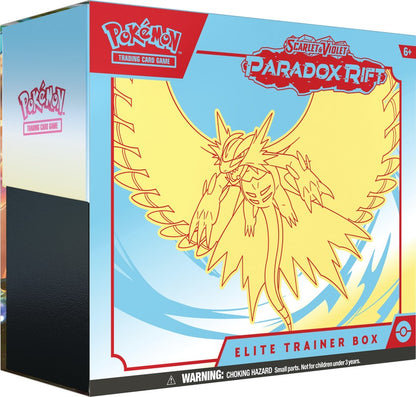 Pokémon Scarlet and Violet 4 Paradox Rift Elite Trainer Box