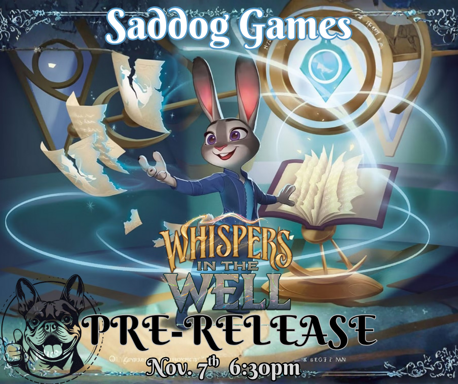 Lorcana Whispers in the Well  Pre-Release event