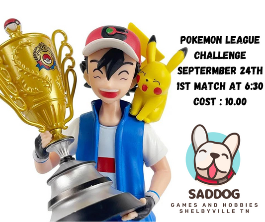 September Pokémon League Challenge at SADDOG Games and Hobbies