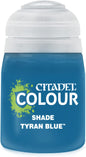 Citadel Paints : SHADE : TYRAN BLUE