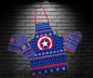 Captain America (Marvel) 3-Piece Holiday Apron & Kitchen Set