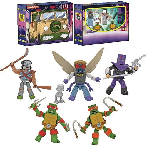 Teenage Mutant Ninja Turtles Minimates Party Wagon Deluxe Box Set  PRE-ORDER