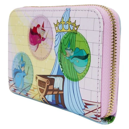 Sleeping Beauty Stained Glass Castle Wallet