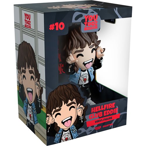 Stranger Thing Collection Hellfire Club Eddie Munson Vinyl Figure