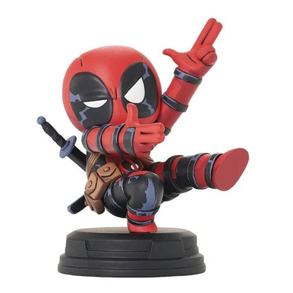 Marvel Animated Style Deadpool Finger Guns Resin Statue PRE-ORDER