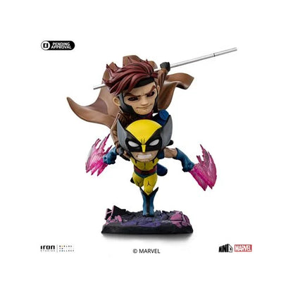 X-Men '97 Wolverine and Gambit MiniCo Vinyl Figure