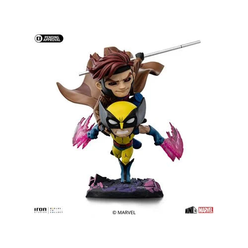 X-Men '97 Wolverine and Gambit MiniCo Vinyl Figure