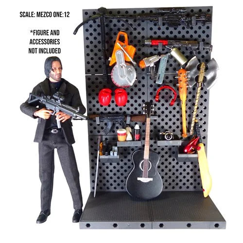 Super Action Stuff! Ultimate Weapons Rack Modular Display Accessory