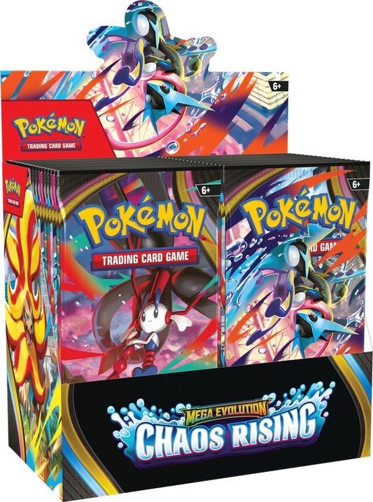 Pokemon : Mega Evolutions ME4 - Chaos Rising Booster Box   PRE-ORDER