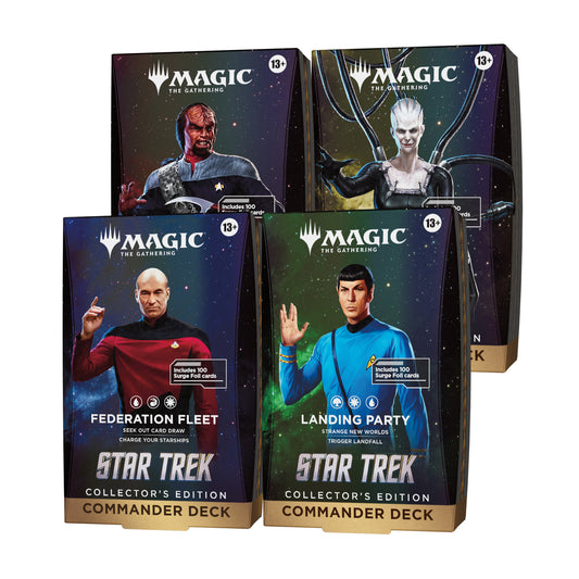 Magic: The Gathering - Star Trek Collector Commander SET   PRE-ORDER