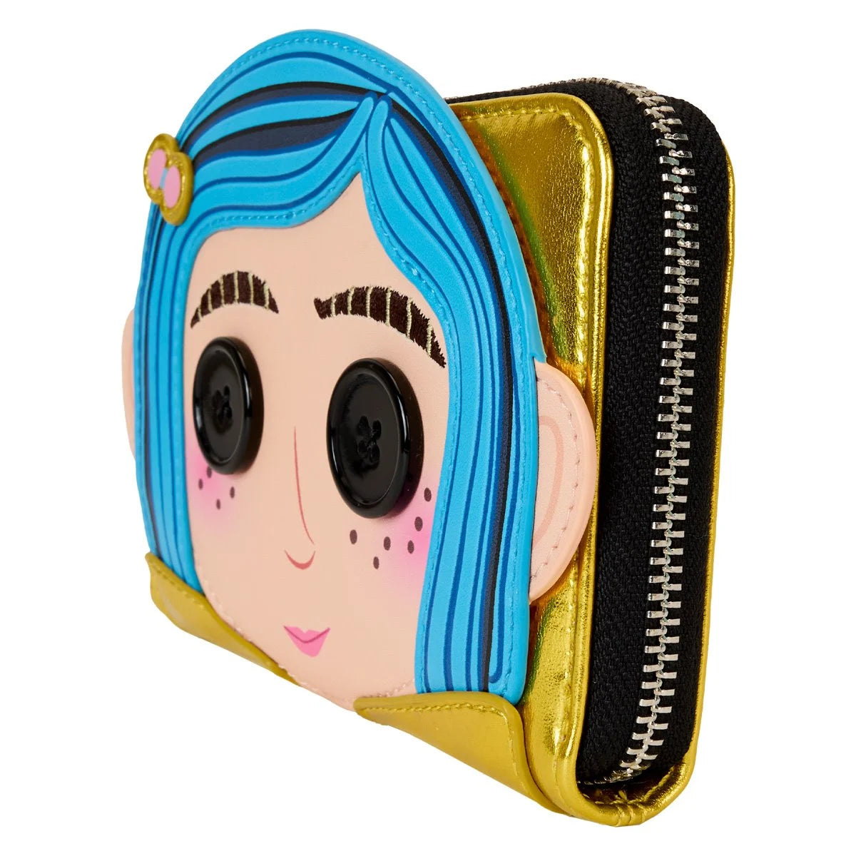 Coraline 15th Anniversary Doll Cosplay Zip-Around Wallet