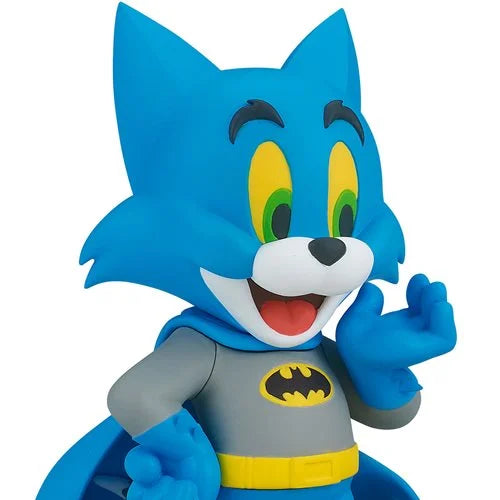 Tom and Jerry Batman Tom WB 100Th Anniversary Collection Statue