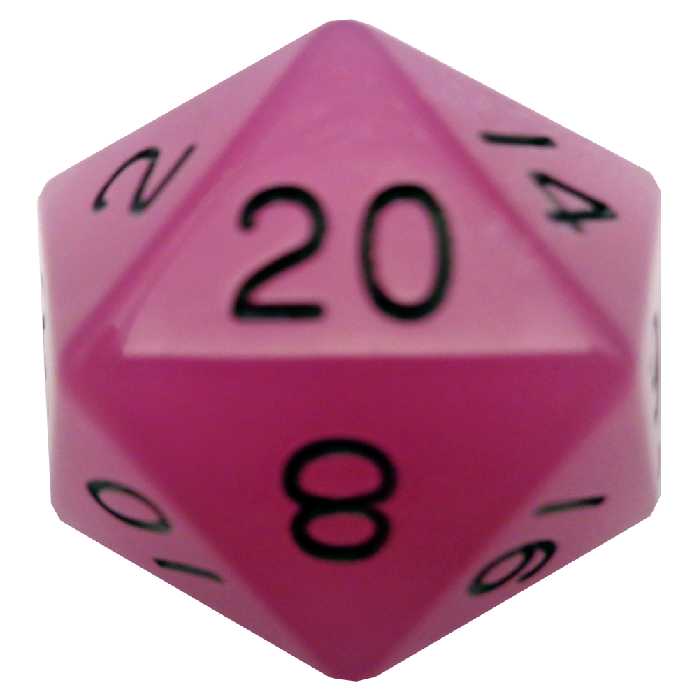 MEGA 35mm Acrylic D20's