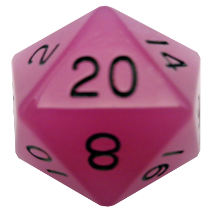 MEGA 35mm Acrylic D20's