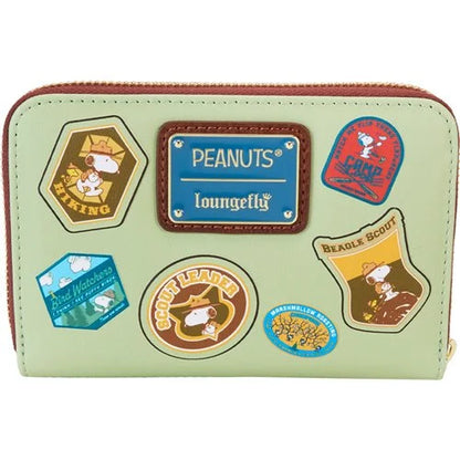 Peanuts Snoopy Beagle Scout 50th Anniversary Zip-Around Wallet