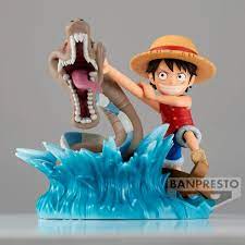 One Piece Monkey D. Luffy vs Local Sea Monster Log Stories World Collectable -