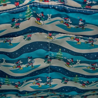 Mickey and Minnie Holiday Convertible Tote Bag