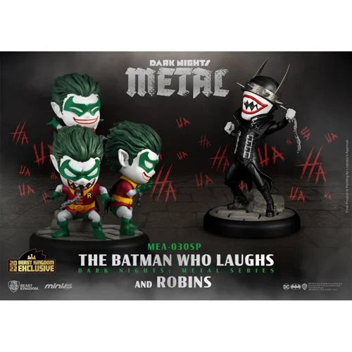 Dark Nights Metal The Batman Who Laughs and Robins MEA-030SP Mini-Figure 2-Pack - Previews Exclusive