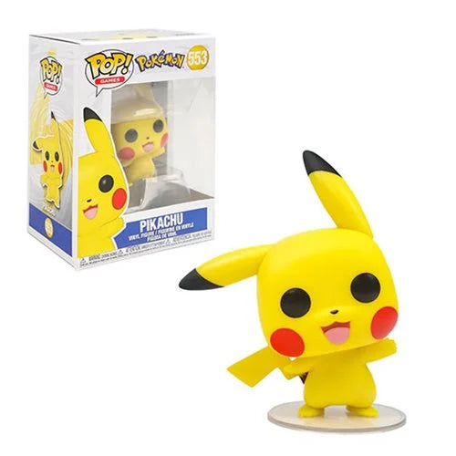 Pokemon Pikachu Waving Funko Pop! Vinyl Figure #553 – Saddoghobbies