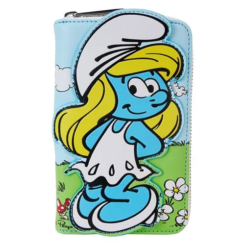 Smurfs Smurfette Cosplay Zip-Around Wallet