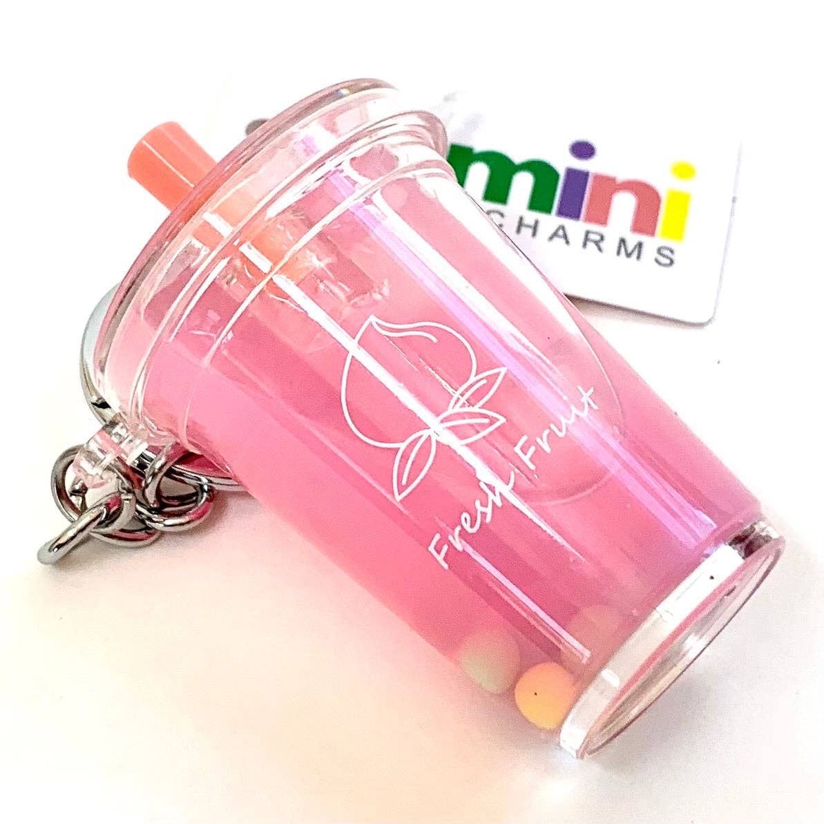 Fruit Boba Drink Charm