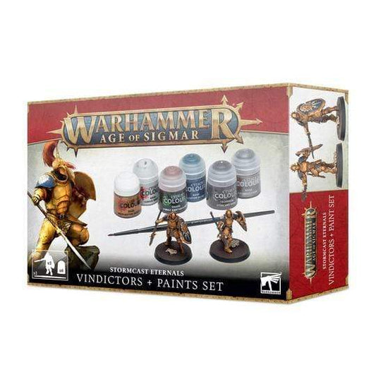 Warhammer Age of Sigmar: Stormcast Eternals - Vindictors + Paint Set