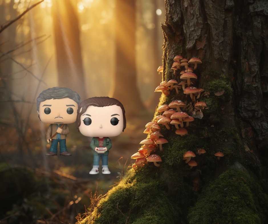 Ellie and Joel  set of 2 FunkoPop figures