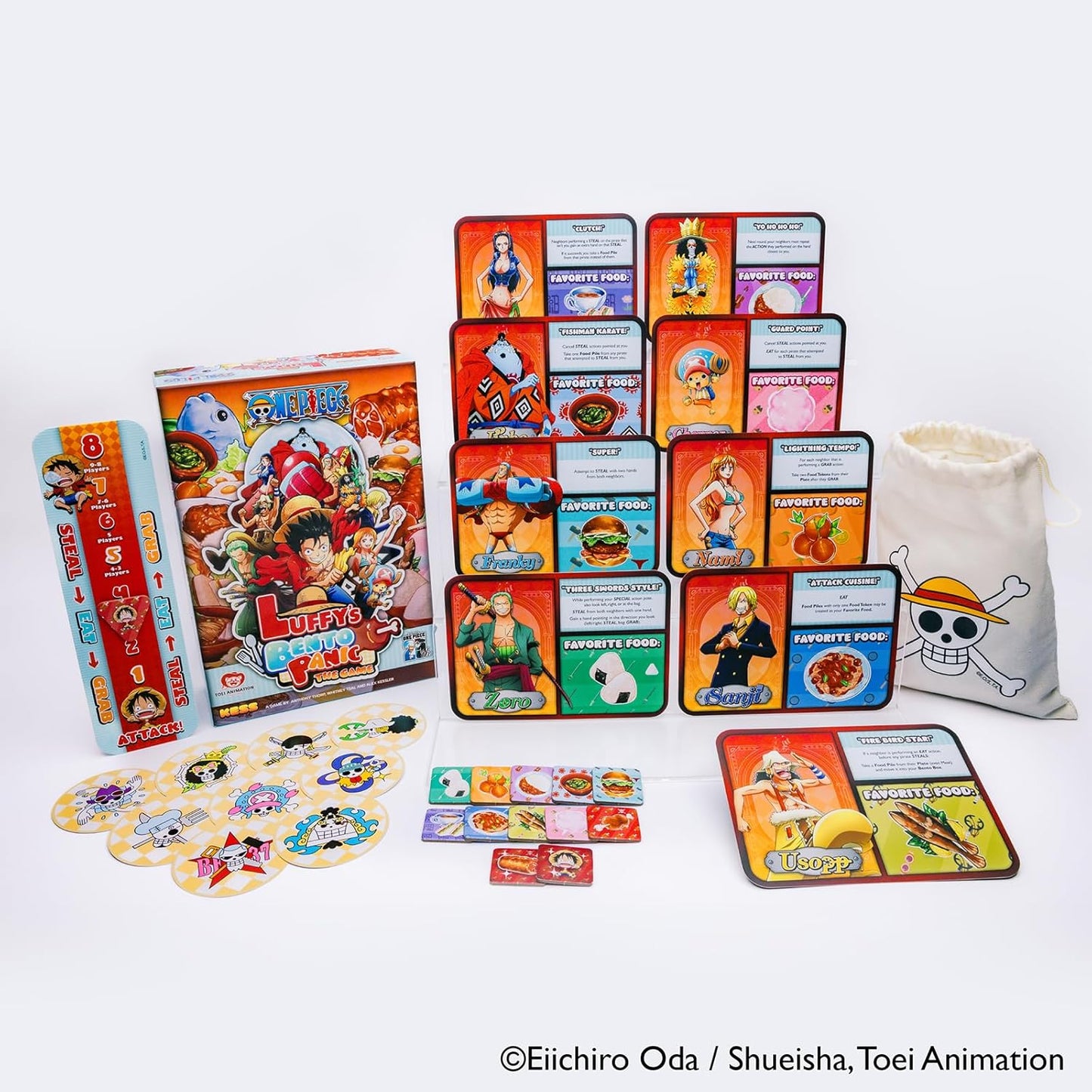 One Piece: Luffy's Bento Panic Board Game