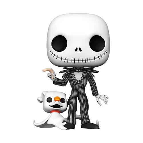 The Nightmare Before Christmas Jack Skellington with Zero 10-Inch Funko Pop!