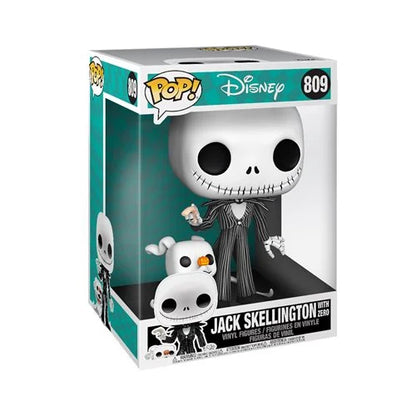 The Nightmare Before Christmas Jack Skellington with Zero 10-Inch Funko Pop!