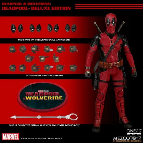 Deadpool & Wolverine: Deadpool Deluxe Edition One:12 Collective Action Figure   PRE-ORDER