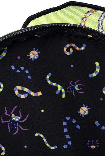 LOUNGEFLY Disney Nightmare Before Christmas Oogie Boogie Creepy Crawlies Mini Backpack  PRE-ORDER