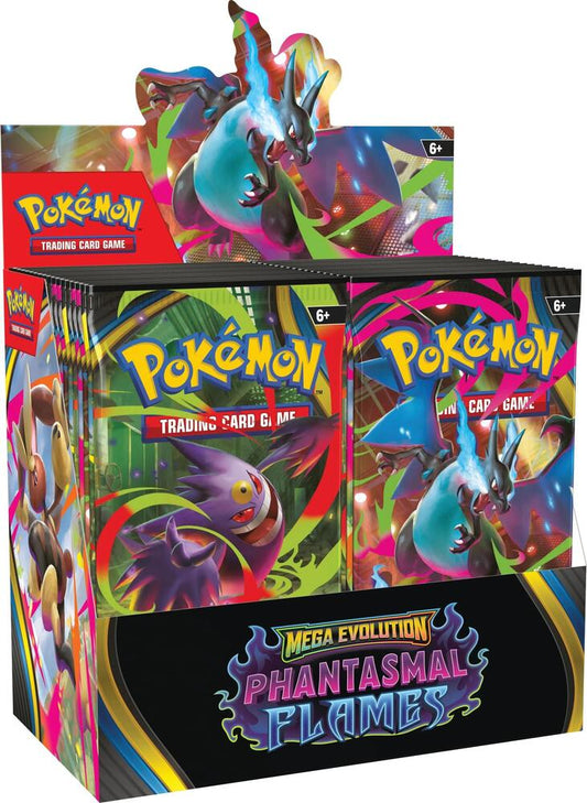 Mega Evolutions 2 - Phantasmal Flames Booster Box   PRE-ORDER