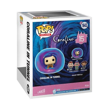 Coraline 15th Anniversary Coraline in Tunnel Deluxe Funko Pop!