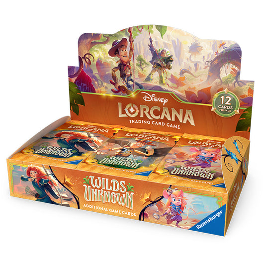 Lorcana TCG: Wilds Unknown Booster Display  PRE-ORDER