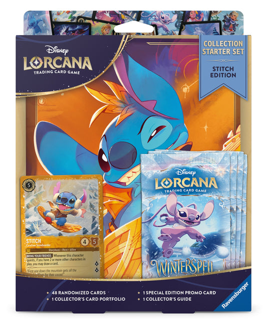 Lorcana TCG: Winterspell Collection Starter Set - Stitch Edition   PRE-ORDER
