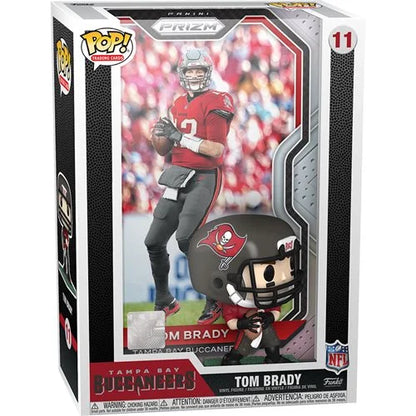 NFL Tampa Bay Buccaneers Tom Brady Pop! Trading Card Figure