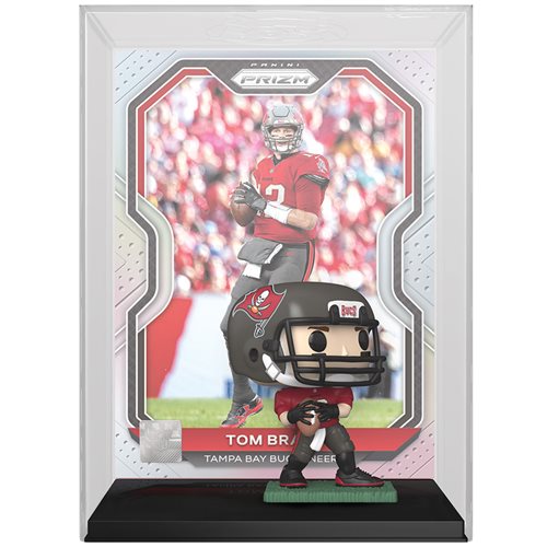 NFL Tampa Bay Buccaneers Tom Brady Pop! Trading Card Figure